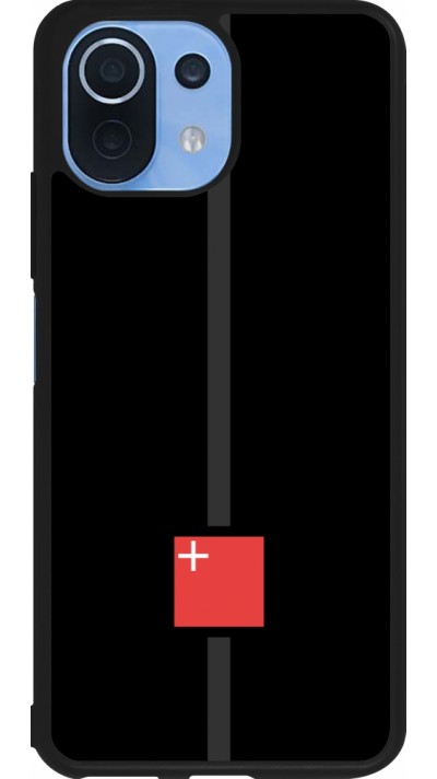 Xiaomi Mi 11 Lite 5G Case Hülle - Silikon schwarz Kanton SZ schwarz