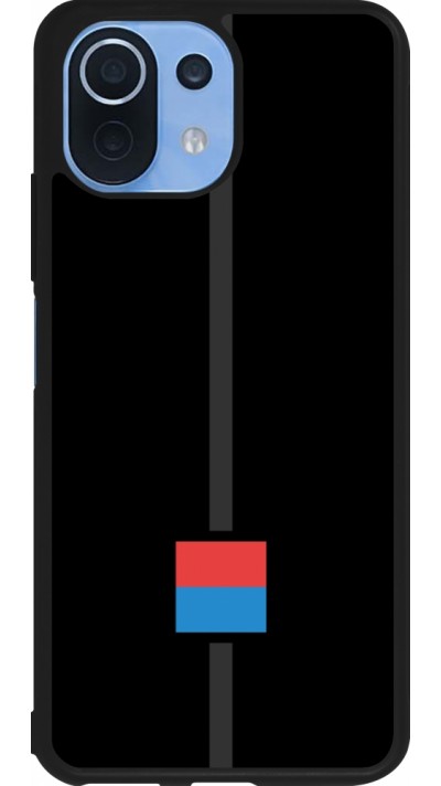 Xiaomi Mi 11 Lite 5G Case Hülle - Silikon schwarz Kanton TI schwarz