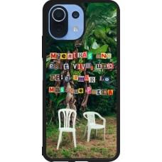 Coque Xiaomi Mi 11 Lite 5G - Silicone rigide noir Chairs DTMF