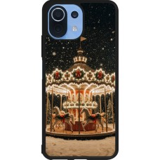 Coque Xiaomi Mi 11 Lite 5G - Silicone rigide noir Christmas 25 Carousel