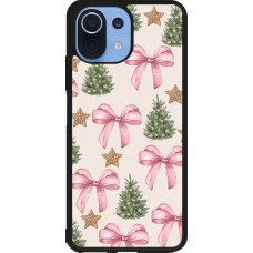 Coque Xiaomi Mi 11 Lite 5G - Silicone rigide noir Christmas 25 Vintage Ribbons