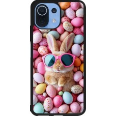 Coque Xiaomi Mi 11 Lite 5G - Silicone rigide noir Easter 2026 Rabbit fun