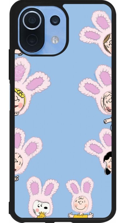 Coque Xiaomi Mi 11 Lite 5G - Silicone rigide noir Easter 2026 Snoopy