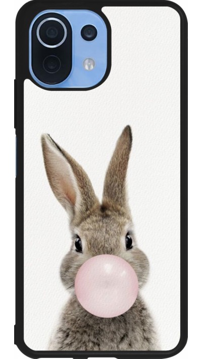 Coque Xiaomi Mi 11 Lite 5G - Silicone rigide noir Easter 2023 bubble gum bunny