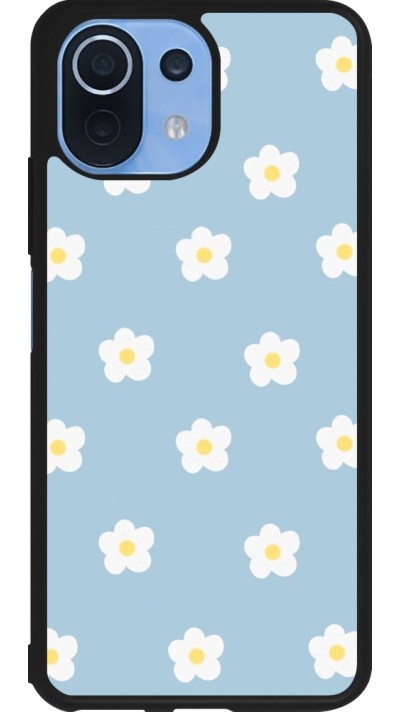 Xiaomi Mi 11 Lite 5G Case Hülle - Silikon schwarz Easter 2024 daisy flower