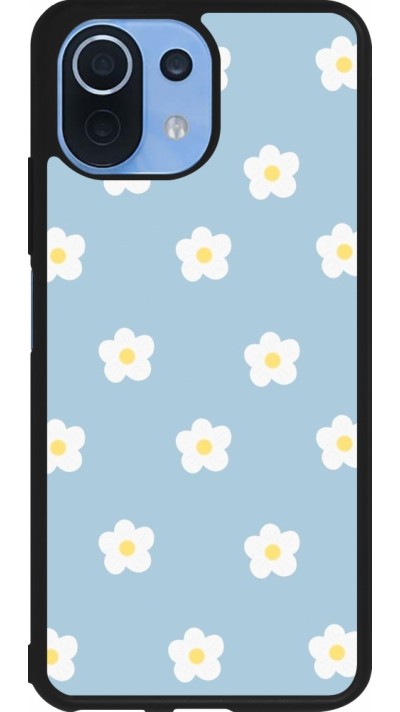 Coque Xiaomi Mi 11 Lite 5G - Silicone rigide noir Easter 2024 daisy flower