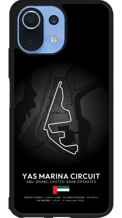 Coque Xiaomi Mi 11 Lite 5G - Silicone rigide noir F1 Track 2025 Abu Dhabi