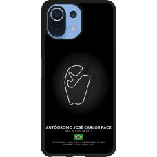 Coque Xiaomi Mi 11 Lite 5G - Silicone rigide noir F1 Track 2025 Brazil