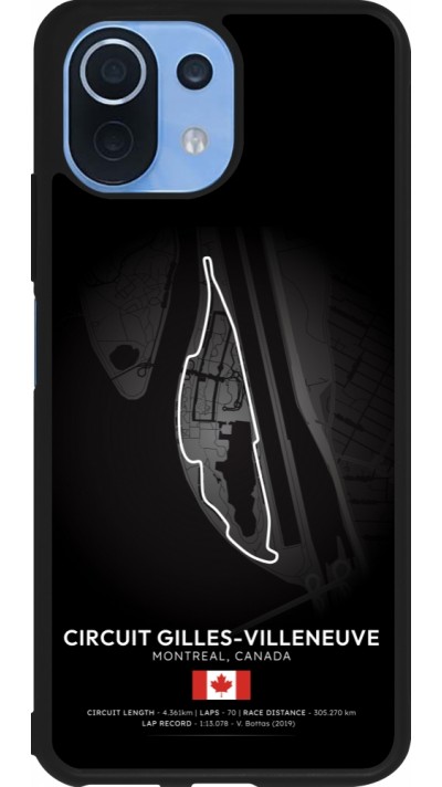 Coque Xiaomi Mi 11 Lite 5G - Silicone rigide noir F1 Track 2025 Canada