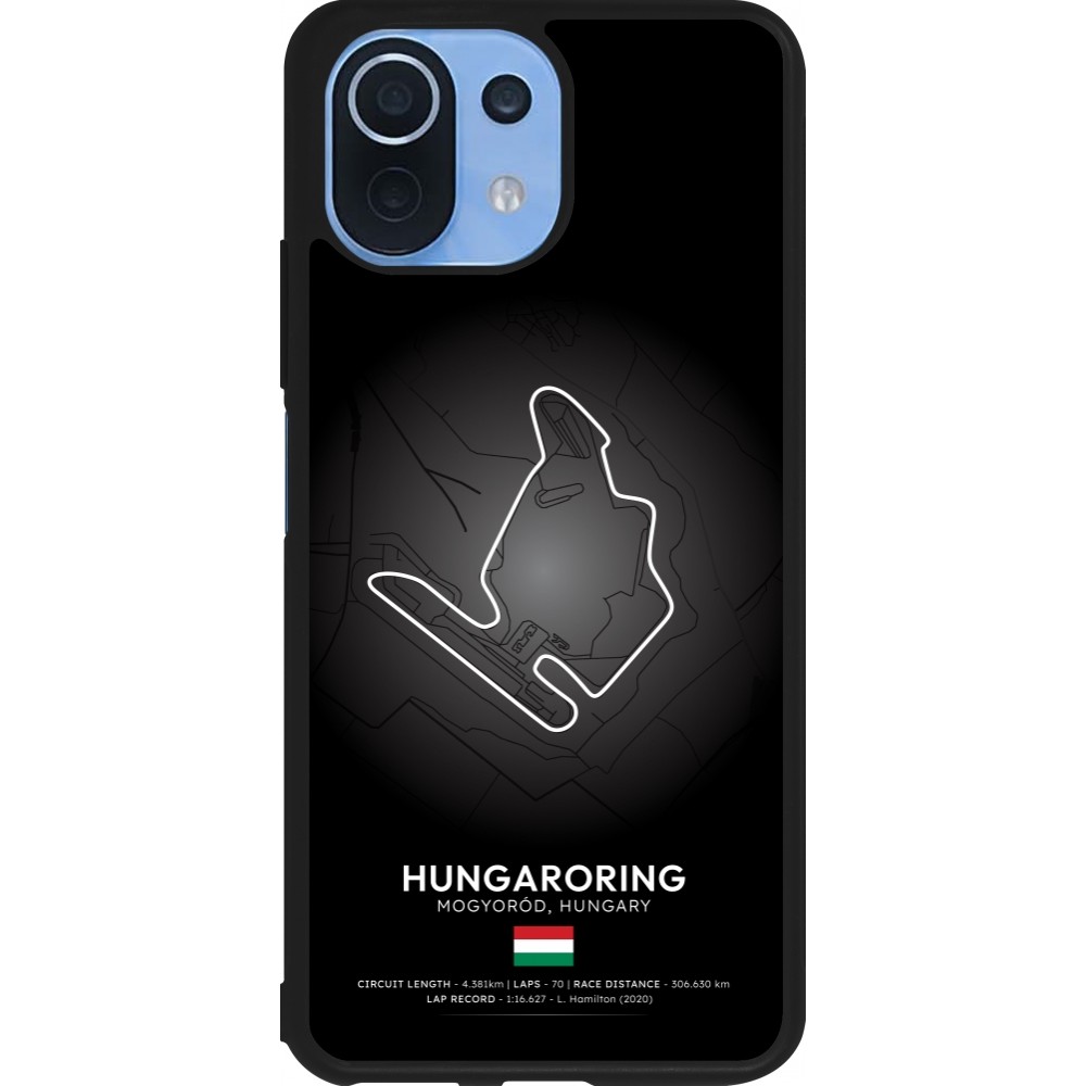 Coque Xiaomi Mi 11 Lite 5G - Silicone rigide noir F1 Track 2025 Hungary