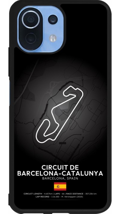 Coque Xiaomi Mi 11 Lite 5G - Silicone rigide noir F1 Track 2025 Spain