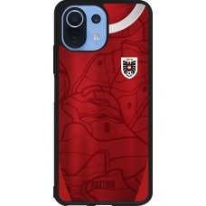 Coque Xiaomi Mi 11 Lite 5G - Silicone rigide noir Maillot de football Autriche personnalisable