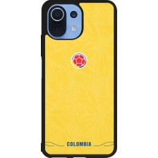 Coque Xiaomi Mi 11 Lite 5G - Silicone rigide noir Maillot de football Colombie 2026 personnalisable