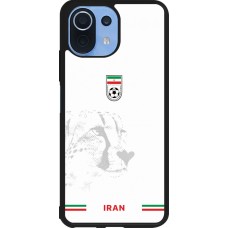 Coque Xiaomi Mi 11 Lite 5G - Silicone rigide noir Maillot de football Iran 2026 personnalisable