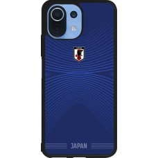 Coque Xiaomi Mi 11 Lite 5G - Silicone rigide noir Maillot de football Japon 2026 personnalisable