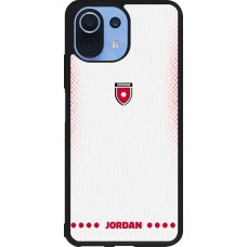 Xiaomi Mi 11 Lite 5G Case Hülle - Silikon schwarz Jordanien 2026 personalisierbares Fussballtrikot