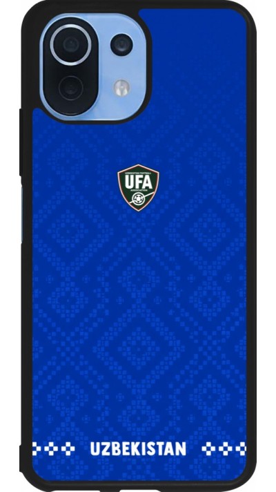 Xiaomi Mi 11 Lite 5G Case Hülle - Silikon schwarz Usbekistan 2026 personalisierbares Fussballtrikot