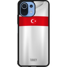 Coque Xiaomi Mi 11 Lite 5G - Silicone rigide noir Maillot de football Turquie personnalisable