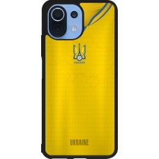 Coque Xiaomi Mi 11 Lite 5G - Silicone rigide noir Maillot de football Ukraine