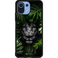 Coque Xiaomi Mi 11 Lite 5G - Silicone rigide noir Forest Lion