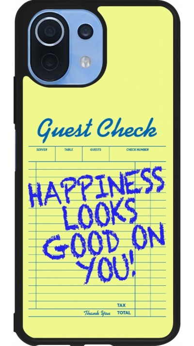 Xiaomi Mi 11 Lite 5G Case Hülle - Silikon schwarz Guest check 2026