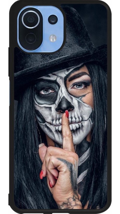 Coque Xiaomi Mi 11 Lite 5G - Silicone rigide noir Halloween 18 19