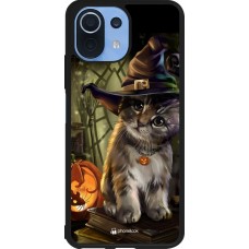 Xiaomi Mi 11 Lite 5G Case Hülle - Silikon schwarz Halloween 21 Witch cat
