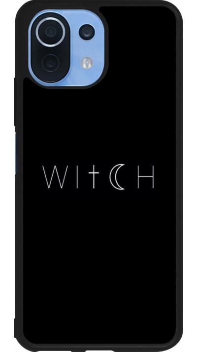 Xiaomi Mi 11 Lite 5G Case Hülle - Silikon schwarz Halloween 22 witch word