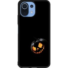 Xiaomi Mi 11 Lite 5G Case Hülle - Silikon schwarz Halloween 2023 discreet pumpkin