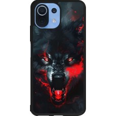 Coque Xiaomi Mi 11 Lite 5G - Silicone rigide noir Halloween 2024 mad werewolf