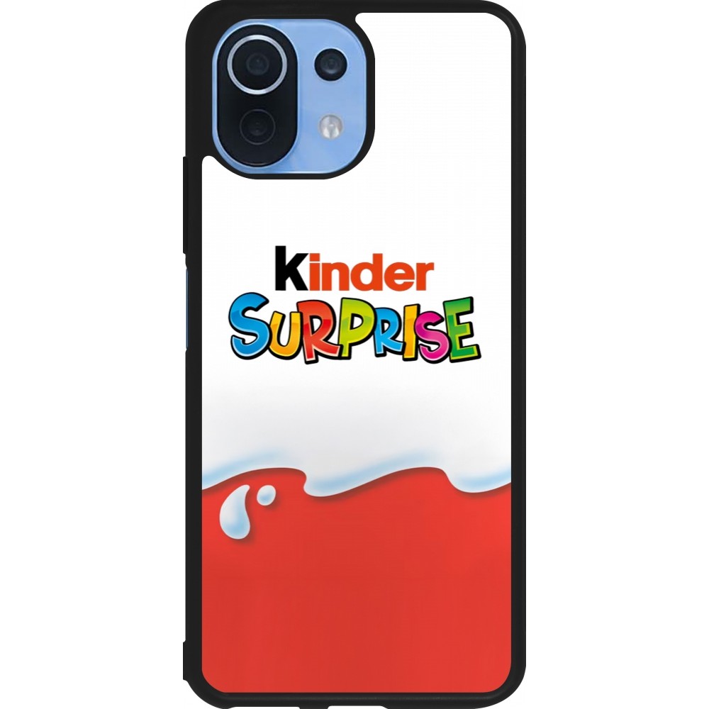 Coque Xiaomi Mi 11 Lite 5G - Silicone rigide noir Kinder Surprise