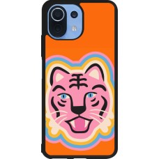 Coque Xiaomi Mi 11 Lite 5G - Silicone rigide noir Lion colors 2026