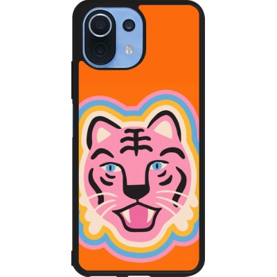 Xiaomi Mi 11 Lite 5G Case Hülle - Silikon schwarz Lion colors 2026