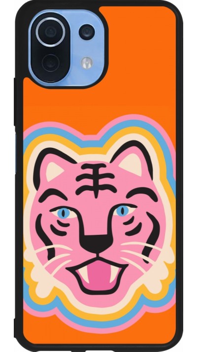 Xiaomi Mi 11 Lite 5G Case Hülle - Silikon schwarz Lion colors 2026
