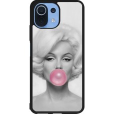 Xiaomi Mi 11 Lite 5G Case Hülle - Silikon schwarz Marilyn Bubble
