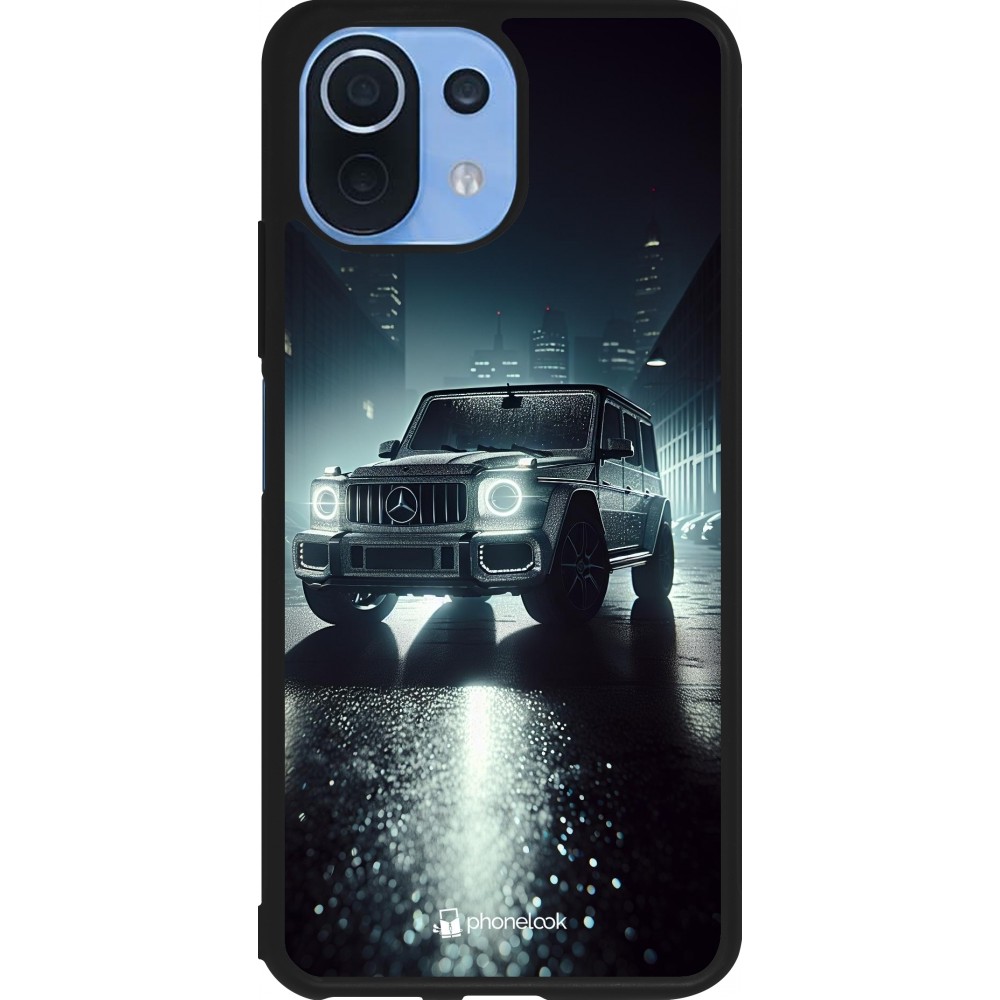 Coque Xiaomi Mi 11 Lite 5G - Silicone rigide noir Mercedes G AMG Night