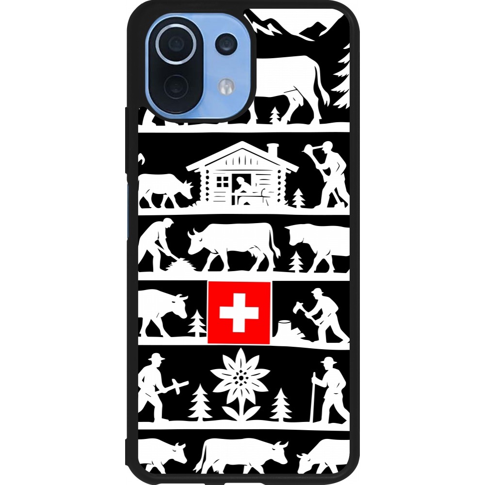 Xiaomi Mi 11 Lite 5G Case Hülle - Silikon schwarz Poya Schweiz 1 schwarz