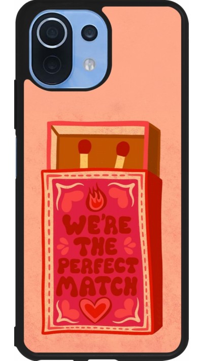 Xiaomi Mi 11 Lite 5G Case Hülle - Silikon schwarz Saint Valentines Day 26 Perfect Match