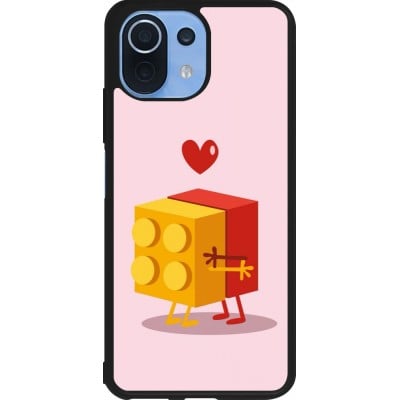 Coque Xiaomi Mi 11 Lite 5G - Silicone rigide noir Saint Valentines Day 26 Puzzle