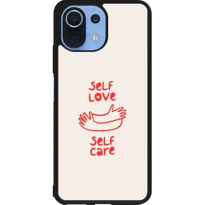 Xiaomi Mi 11 Lite 5G Case Hülle - Silikon schwarz Saint Valentines Day 26 Self love self care