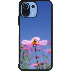 Coque Xiaomi Mi 11 Lite 5G - Silicone rigide noir Bee on a flower Spring 2026
