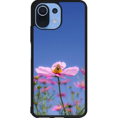 Coque Xiaomi Mi 11 Lite 5G - Silicone rigide noir Bee on a flower Spring 2026