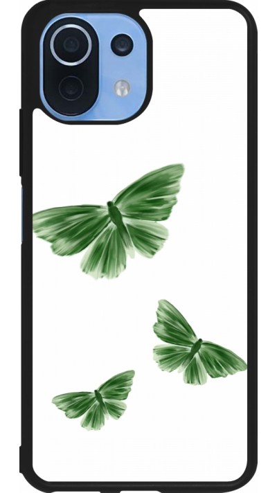 Coque Xiaomi Mi 11 Lite 5G - Silicone rigide noir Butterflies Spring 2026
