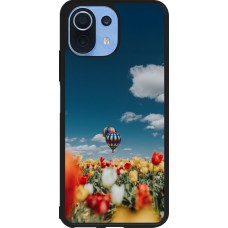 Coque Xiaomi Mi 11 Lite 5G - Silicone rigide noir Hot air balloon Spring 2026