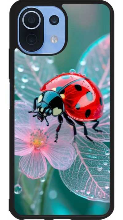 Coque Xiaomi Mi 11 Lite 5G - Silicone rigide noir Ladybird in bloom Spring 2026