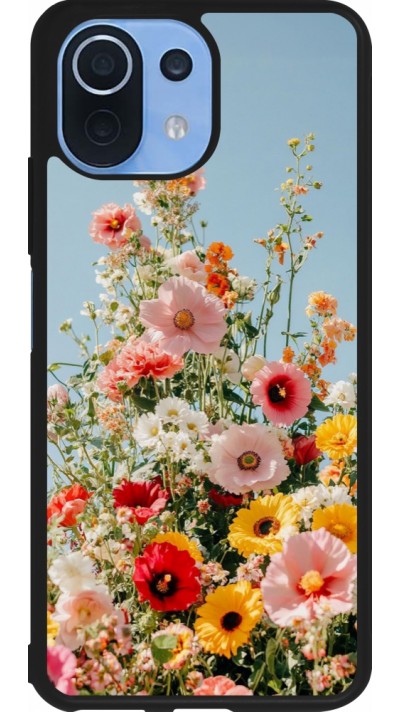 Coque Xiaomi Mi 11 Lite 5G - Silicone rigide noir Spring flowers Spring 2026