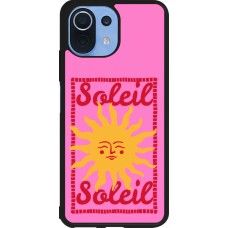 Coque Xiaomi Mi 11 Lite 5G - Silicone rigide noir Sun sun 2026