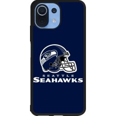 Coque Xiaomi Mi 11 Lite 5G - Silicone rigide noir Super Bowl 26 Seattle 3