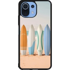 Coque Xiaomi Mi 11 Lite 5G - Silicone rigide noir Summer surfboard 2025