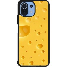 Coque Xiaomi Mi 11 Lite 5G - Silicone rigide noir Fête Nationale Suisse Cheese